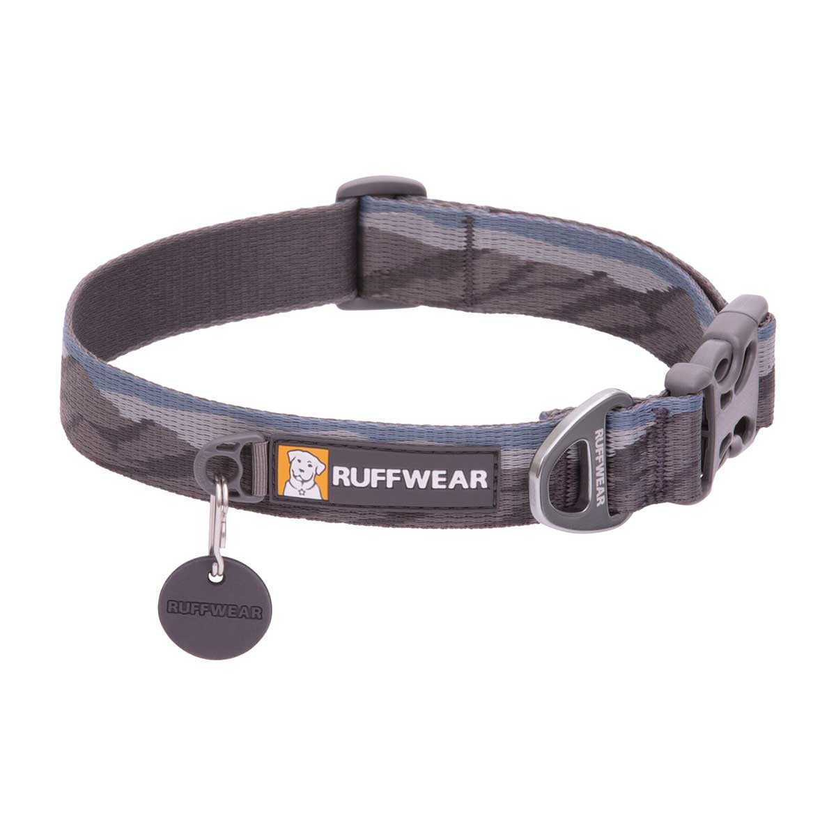 Ruffwear Flat Out Dog Collar in Rocky Mountains